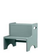 Børne Skammel Home Kids Decor Furniture Green Nofred