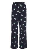 Lindex Trousers Bella Printed Blå