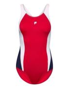 Sanya Swimsuit Sport Swimsuits Red FILA