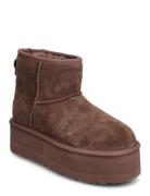 W Classic Mini Platf Shoes Wintershoes Brown UGG