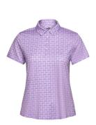 W Mattr Essex Ss Polo Tops T-shirts & Tops Polos Purple PUMA Golf