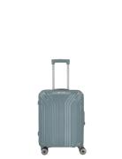 Elvaa, 4W Trolley S Bags Suitcases Blue Travelite