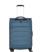 Skaii, 4W Trolley M Exp. Bags Suitcases Blue Travelite