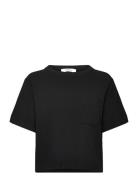 Acro Designers T-shirts & Tops Short-sleeved Black Max Mara Leisure