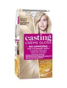 L'oréal Paris Casting Creme Gloss Blonde 1021 Light Pearl Blonde Beaut...