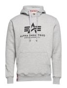 Basic Hoody Designers Sweat-shirts & Hoodies Hoodies Grey Alpha Indust...