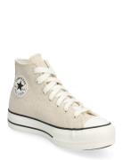 Chuck Taylor All Star Lift Sport Sneakers High-top Sneakers Beige Conv...