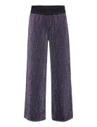 Nkfrunic Wide Pant R Bottoms Trousers Purple Name It