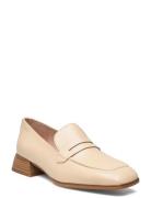 Sevilla Loafers Låga Skor Beige Wonders