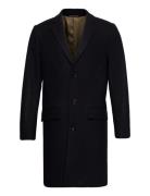 Recycled Wool Coat Yllerock Rock Navy Lindbergh