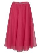 Nuea Skirt Knälång Kjol Pink Nümph