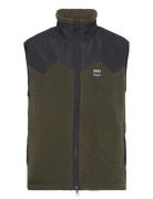 Pile Fleece Vest Sport Sweat-shirts & Hoodies Fleeces & Midlayers Khak...