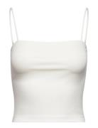 Gina Tricot Spaghetti Strap Singlet Vit