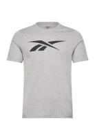 Gs Vector Tee Tops T-shirts Short-sleeved Grey Reebok Performance