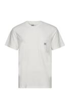 Ww Pocket Tee Tops T-shirts Short-sleeved White Lee Jeans