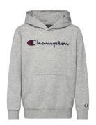 Hooded Sweatshirt Sport Sweat-shirts & Hoodies Hoodies Grey Champion