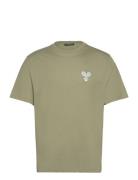 Hale Logo Patch T-Shirt Designers T-shirts Short-sleeved Green J. Lind...