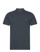 AllSaints Reform Ss Polo Blå