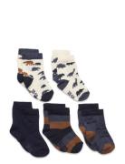 Minymo Socks W. Pattern Multi/patterned