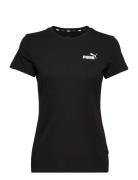 PUMA Ess Small Logo Tee Svart