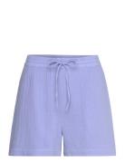 Pcmastina Hw Shorts Bottoms Shorts Casual Shorts Blue Pieces