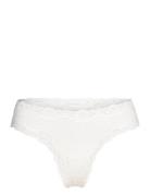 Silk Brasilian W/ Lace Lingerie Panties Brazilian Panties White Rosemu...