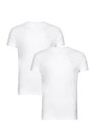 V-Neck T-Shirt 2-Pack Tops T-shirts Short-sleeved White GANT