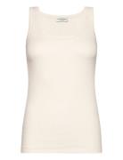 Bs Charlotte Top Tops T-shirts & Tops Sleeveless White Bruun & Stengad...