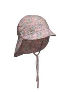 Summer Hat In Liberty Fabric Solhatt Multi/patterned Huttelihut