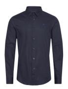 G-Star RAW Dressed Super Slim Shirt L\S Blå