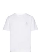Regular Fit Badge T-Shirt - Gots/Ve Tops T-shirts Short-sleeved White ...