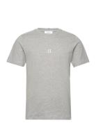 Mini Encore T-Shirt Tops T-shirts Short-sleeved Grey Les Deux