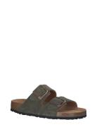 Tamaris Women Slides Khaki Green