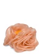 Orchia Flower Hair Claw Accessories Hair Accessories Hair Claws Orange...