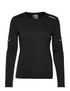 Aero L/S Sport T-shirts & Tops Long-sleeved Black 2XU