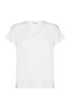 Evenyepw Ts Tops T-shirts & Tops Short-sleeved White Part Two