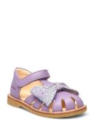 Sandals - Flat - Closed Toe - Shoes Summer Shoes Sandals Purple ANGULU...