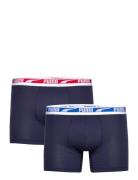 Puma Men Everyday Multi Logo Boxer Boxerkalsonger Navy PUMA