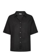 Frjuna Sh 1 Tops Shirts Short-sleeved Black Fransa