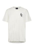 Club Emblem T-Shirt Tops T-shirts Short-sleeved White Lyle & Scott