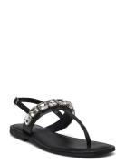 Sandal Platta Sandaler Black Sofie Schnoor