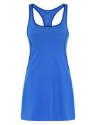Tipped Paloma Dress Kort Klänning Blue Girlfriend Collective
