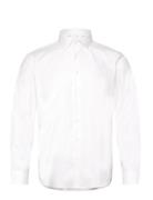 Calvin Klein Round Structure Fitted Shirt Vit