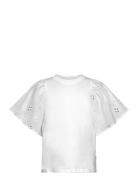 Ritza Tops T-shirts Short-sleeved White Molo