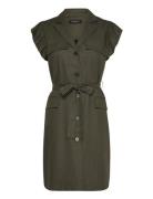 Oxalisbbgaia Dress Kort Klänning Khaki Green Bruuns Bazaar