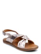 Sandal Platta Sandaler Silver Sofie Schnoor