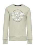 Jack & J S Jjminds Sweat Crew Neck Jnr Grön