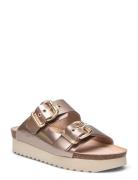 Greta Shoes Summer Shoes Platform Sandals Gold SWEEKS