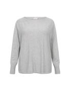 Wa-Samanda 1 Tops Knitwear Jumpers Grey Wasabiconcept