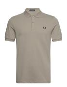 The Fred Perry Shirt Tops Polos Short-sleeved Grey Fred Perry